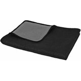  Dvostrani prošiveni prekrivač 230x260 cm sivo crni | shoptok.hr