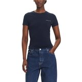 Tommy Hilfiger Majice s kratkimi rokavi TJW SLIM LINEAR SS T DW0DW21164 Modra | Shoptok.si