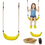 Monkey Gym Gugalni plastični sedež - rumena barva, (5000077398) | Shoptok.si