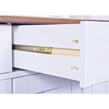 MID.YOU Kredenca Westerland, Masiven Bor, Bela | Shoptok.si