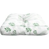 vidaXL Jastuk za palete s uzorkom lišća 60 x 40 x 12 cm od tkanine | shoptok.hr
