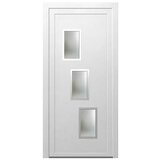 PVC ulazna vrata KF15 Rab (DIN graničnik: Desno, D x Š x V: 70 x 1.100 x 2.100 mm, Bijela) | shoptok.hr