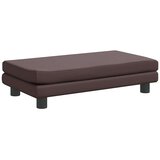  Krevet za pse s produžetkom smeđi 100 x 50 x 30 cm umjetna koža | shoptok.hr
