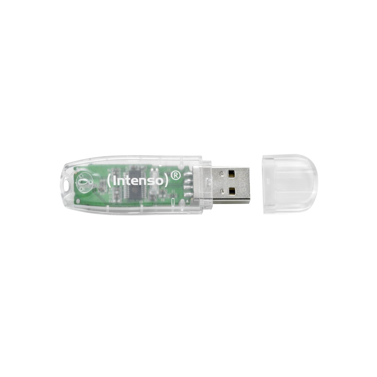 Intenso (Intenso) USB Flash drive 32GB Hi-Speed USB 2.0,Rainbow Line,TRANSP. - USB2.0-32GB/Rainbow | shoptok.hr