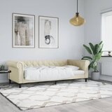  Dnevni krevet krem 80 x 200 cm od umjetne kože | Eponuda.com
