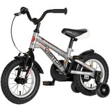 Visitor bicikl kids kopacko 12" 8" v-brake kontra 95-115cm (12") srebrni uv sjaj 1120125 | Eponuda.com