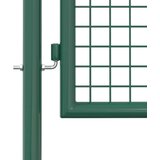 Vrata za ogradu Čelik 100x175 cm Zelena | shoptok.hr