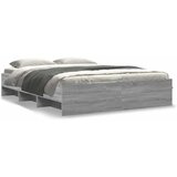 vidaXL Okvir kreveta boja hrasta 160 x 200 cm od konstruiranog drva | shoptok.hr