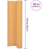 Dvostrana vrtna ograda 110 x 400 cm žuta | Eponuda.ba