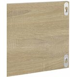  Zidne police 4 kom boja hrasta sonome 80x11,5x18 cm od iverice | shoptok.hr