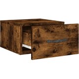  Zidni noćni ormarić boja dimljenog hrasta 35x35x20 cm | shoptok.hr