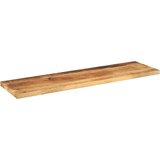 Stolna ploča 100x20x2,5 cm pravokutna masivno grubo drvo manga | shoptok.hr