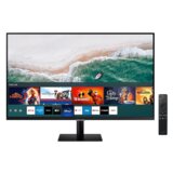 Samsung LED LCD monitor 32", smart, FullHD, HDMI, USB, BT, WiFi - LS32AM500NRXEN, Crni Cijene