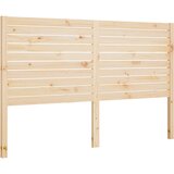 Maison Chic posteljno vzglavje - vzglavna omarica - nočna omarica 156x4x100 cm trdna borovina, (21704948) Cene