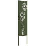  Privatnost u vrtu Rezbarija Maslinovo zelena 32 x 140 cm | Eponuda.com
