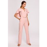 Made Of Emotion Woman's Jumpsuit M670 Powder | ePonuda.com
