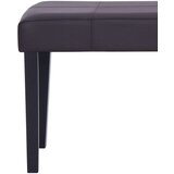 vidaXL Klupa od umjetne kože 106 cm smeđa | shoptok.hr