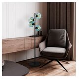 Opviq Podna lampa Benek-15-14532, 36x36x135 cm, IP20, Crno-plava | Eponuda.ba