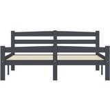  Posteljni okvir temno siv iz trdne borovine 120x200 cm, (20646225) | Shoptok.si