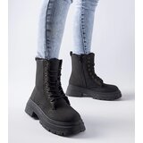 Gemre Black insulated hiking boots Tadasuni | shoptok.hr
