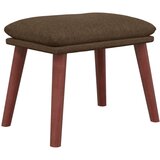 The Living Store Stolček za noge rjav 45x29,5x35 cm blago - Stolček Za Noge, (21419758) | Shoptok.si