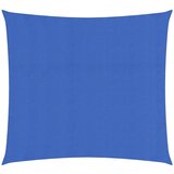 vidaXL Jedro za zaštitu od sunca 160 g/m² kvadratno plavo 4 x 4 m HDPE | shoptok.hr