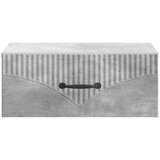  Stenski nočni omarici 2 pcs Betonsko siva 49 x 34,5 x 20 cm, (5000209421) | Shoptok.si