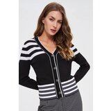 Marisse WOMEN'S SWEATER Z-SW-4842 WHITE_BLACK | Shoptok.si