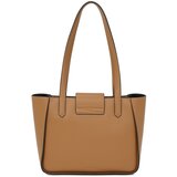 Karl Lagerfeld Ročna torbica svetlo rjava | Shoptok.si
