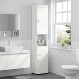 vidaXL Kupaonski ormar Bijelo 37 x 31.5 x 203 cm Konstruirano drvo | shoptok.hr