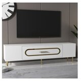 Hanah home tv polica Dekop3 white gold | ePonuda.com