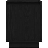  Noćni ormarići s LED svjetlima 2 kom crni 38x34x50 cm | shoptok.hr