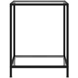  Konzolni stol prozirni 60 x 35 x 75 cm od kaljenog stakla | shoptok.hr