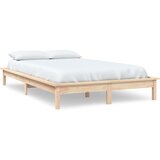 The Living Store Posteljni okvir 120x200 cm trdna borovina - Posteljni Okvir, (21524844) | Shoptok.si