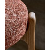 Kave Home Jedilni stol iz masivnega jesena v barvi terakote Granite – | Shoptok.si