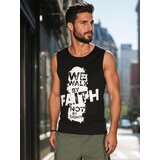 DStreet Koszulka męska bez rękawów czarna | Shoptok.si
