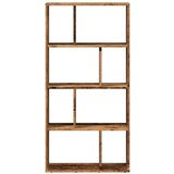 Regal za knjige boja starog drva 60x20x120 cm konstruirano drvo | shoptok.hr