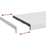  Prozorska klupčica Bijela 140 x 30 x 4,5 cm PVC | shoptok.hr