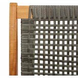  Vrtni namještaj 2 pcs Siva 67 x 78 x 73 cm Čvrsto drvo akacije | shoptok.hr