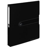 Herlitz Mapa uložna A4 s 2D ringa, fi 25 mm, hrbat 40 mm, Easy orga to go, crna | shoptok.hr