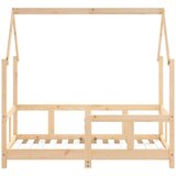  Okvir za dječji krevet 70 x 140 cm od masivne borovine | shoptok.hr