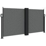  Bočna tenda na uvlačenje antracit 120 x 1200 cm | shoptok.hr