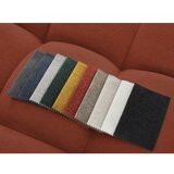 Bobochic Paris Opečnato oranžen tabure iz tkanine bouclé Everest – | Shoptok.si