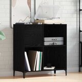  Ormar za ploče Crni hrast 84,5 x 38 x 89 cm Konstruirano drvo | shoptok.hr
