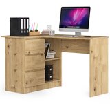 AKORD KOTNI PISALNA MIZA B16 CLP LEVO ARTISAN HRAST, (21702577) | Shoptok.si