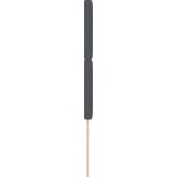 vidaXL LED glavna postelja Temno siva 80 cm iz kordurovega materiala | Shoptok.si