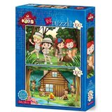  Puzzle 2/1 (100+100) art 4519 ( 49629 ) Cene