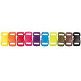 Playbox PlayBox: plastične barvne zaponke, 10-delni komplet, 11 mm Cene