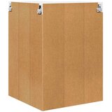 Viseći ormarić s pohranom Crni hrast i bijela 57 x 57 x 80 cm | shoptok.hr