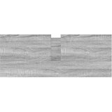  Kupaonski ormarić za umivaonik s ladicama 90x34,5x60 cm Siva | Shoptok.si